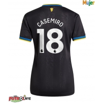 Camiseta Manchester United Casemiro #18 Tercera Equipación para mujer 2025-26 manga corta